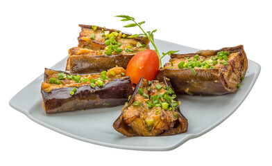 Grilled eggplant