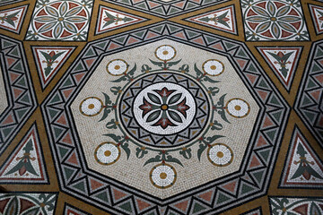 La Major cathedral, Marseille. Chapel mosaics. France.