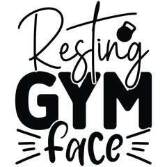 Resting Gym Face