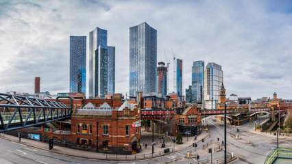Manchester Deansgate panorama - 575714586