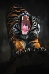 Sumatran tiger (Panthera tigris sumatrae)