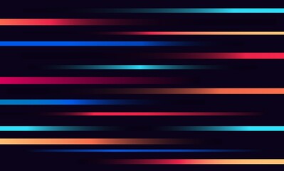 Colorful abstract background illustratiom design, horizontal lines
