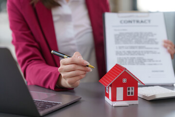 Real estate agents offer to sell houses or condos and purchase and sale agreements for houses and...