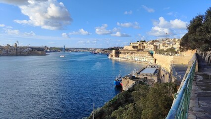 Obraz premium Mare di Malta al tramonto