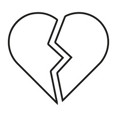 Broken, broken heart, dating icon