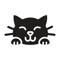 Cat, cute, face icon
