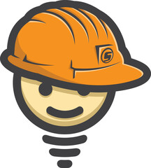 Construction Logo Design Element