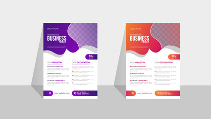 Newest trendy corporate Flyer Design Template, Business Brochure, new abstract business flyer, vector template design. Brochure design, cover, annual report, poster, flyer
