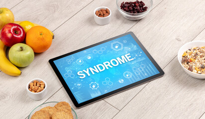 Healthy Tablet Pc compostion, immune system boost concept