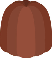 Canele Icon Element illustration Flat style