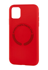 silicone case, for a phone with a magnetic platform for wireless charging