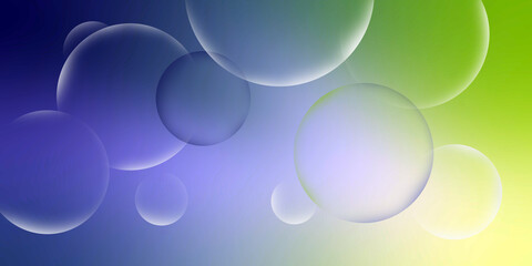 abstract background with bubbles