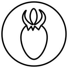 strawberry illustration