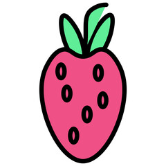 strawberry illustration