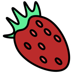 strawberry illustration