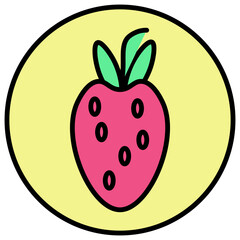 strawberry illustration