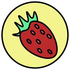 strawberry illustration