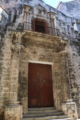 Old door in Havana, Cuba Caribbean