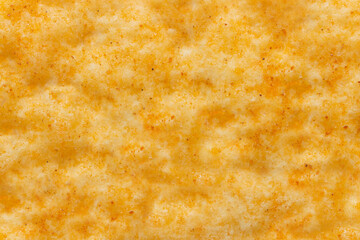 Close up photo texture of nachos cracker.