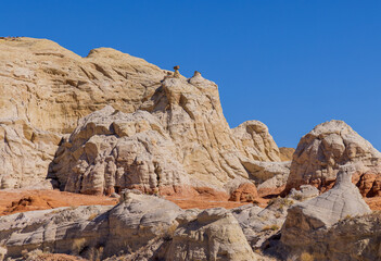 Fototapeta na wymiar Scenic Landscape of the Grand Staircase-Escalante National Monument Utah