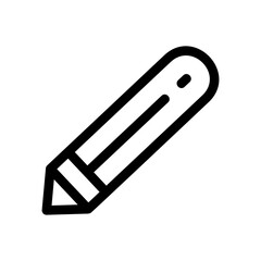 Fototapeta premium pencil icon or logo isolated sign symbol vector illustration - high quality black style vector icons 