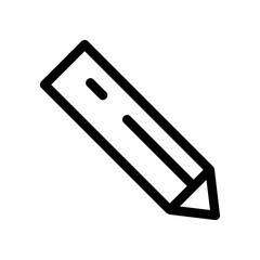 pencil icon or logo isolated sign symbol vector illustration - high quality black style vector icons
