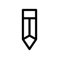 pencil icon or logo isolated sign symbol vector illustration - high quality black style vector icons
