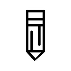 pencil icon or logo isolated sign symbol vector illustration - high quality black style vector icons
