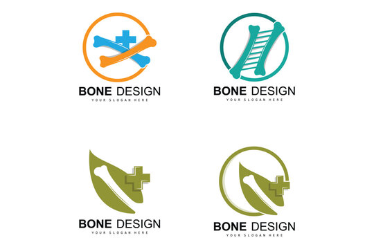 Bone Logo, Bone Care Vector, And Bone Medicine, Hospital, Health