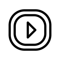 play icon or logo isolated sign symbol vector illustration - high quality black style vector icons
