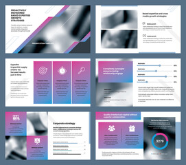 Powerpoint, google and keynote presentation slides template design.