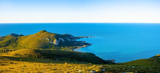 Golden hour over Rock Cape National Park