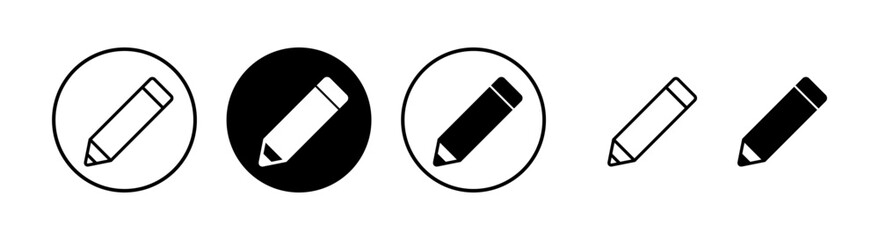Pencil icon vector illustration. pen sign and symbol. edit icon vector