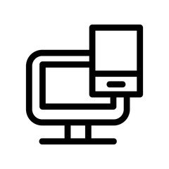 responsive design icon or logo isolated sign symbol vector illustration - high quality black style vector icons
