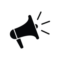 Megaphone icon vector design template