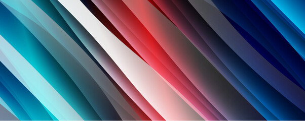 Fototapeta premium Fluid wave lines with trendy fluid color gradient abstract background. Web page for website or mobile app wallpaper