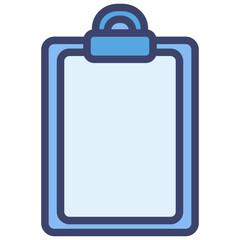 clipboard with paper