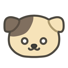 犬の手書きイラスト