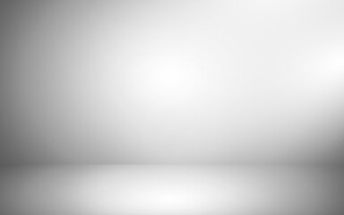Empty dark grey room with Luxury grey gradient background for display your product