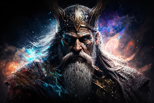 Odin (Wotan) the all-father, the ruler of the Aesir - god of