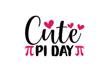 Fototapeta na wymiar cute pi day 