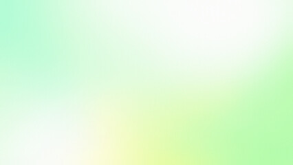 Light green yellow white gradient background smooth noise texture, blurry backdrop design, copy space