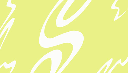 Abstract background in yellow and white liquid