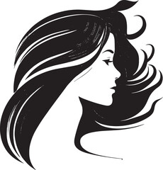 illustration of a beautiful woman