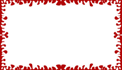 Red abstract background texture border frame