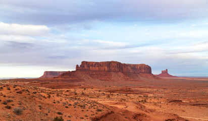 monument valley state red canoy