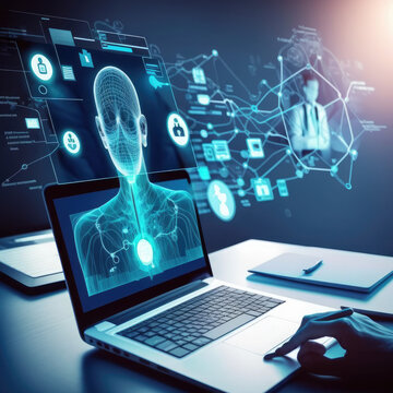Medical imaging, x-ray, skeletal, technology scanning body, skeleton display, using digital computer