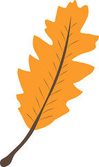 Leaf Illustration Element