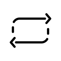 shuffle icon or logo isolated sign symbol vector illustration - high quality black style vector icons
