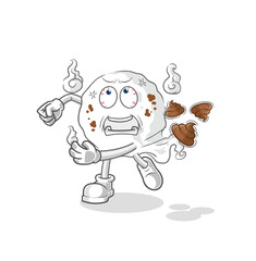 ghost throwing shit vector